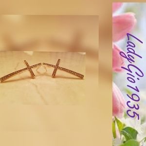 Cross Earrings